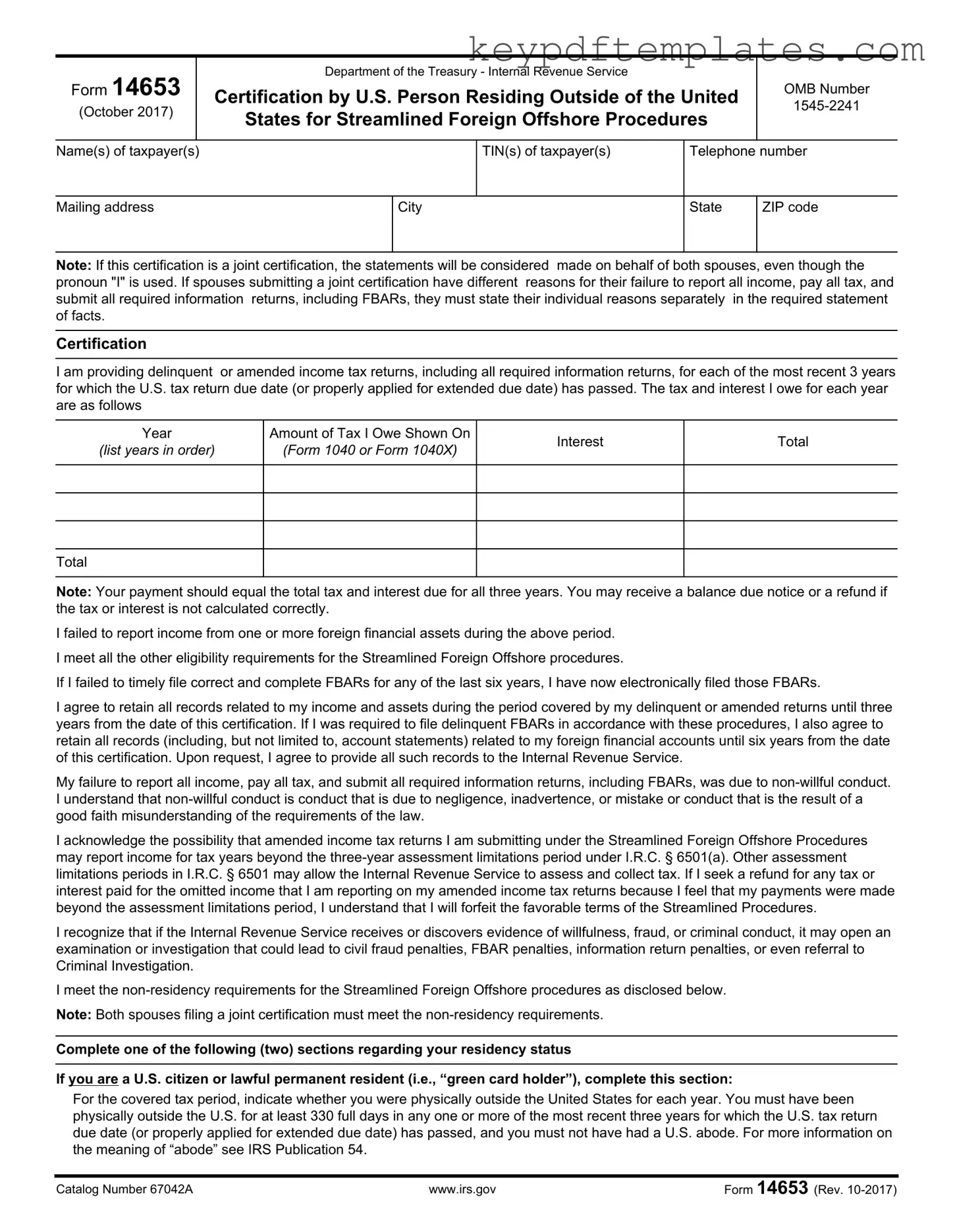 Get 14653 Form
