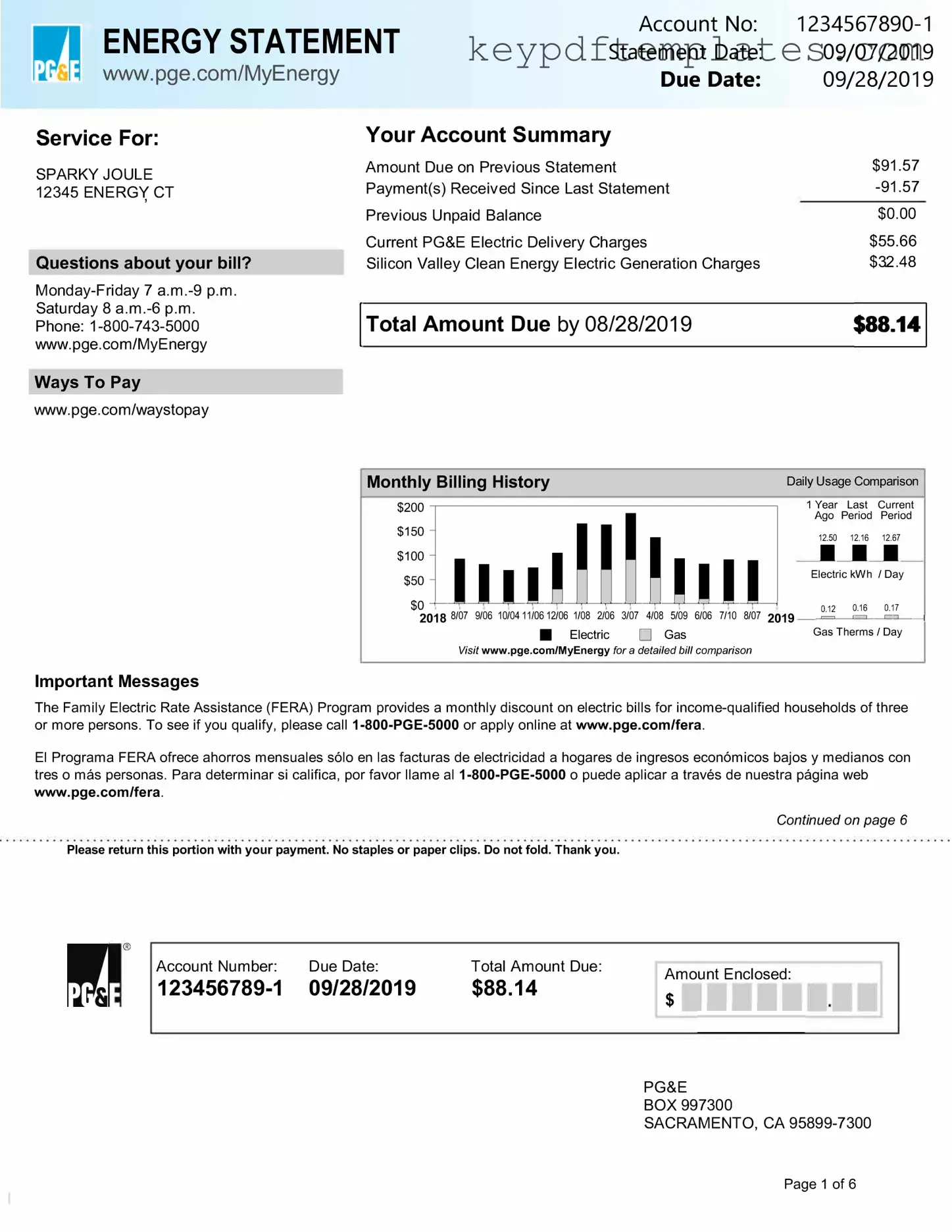 Get Utility Bill Form