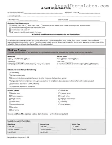Get 4 Point Inspection Form