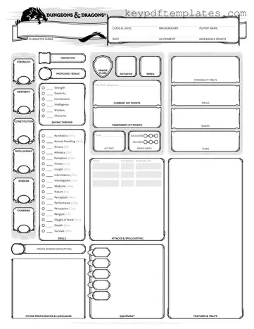 Get Dnd Character Sheet Form