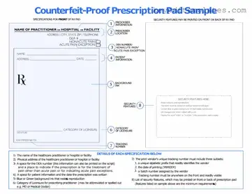Get Prescription Pad Form
