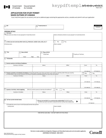 Get Imm 1294 Form