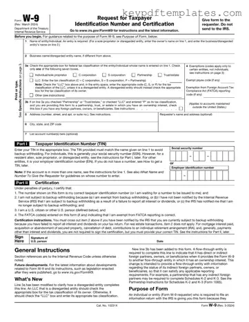 Get IRS W-9 Form