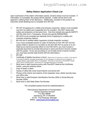 Get Mv 427 Penndot Form