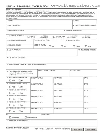 Get Navpers 1336 3 Form