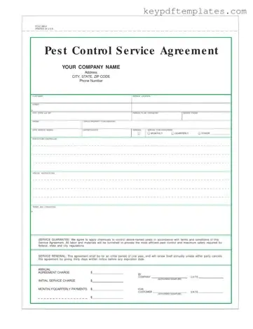 Get Pest Control Contract Form